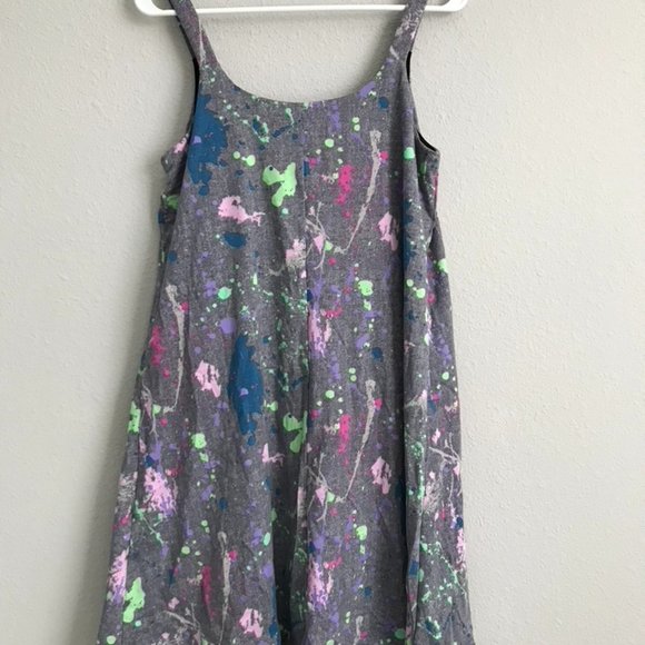 Attitudes by Renee Washed Cotton Jersey Tennis Romper - Dove (sz Small) a509497 - Picture 3 of 4